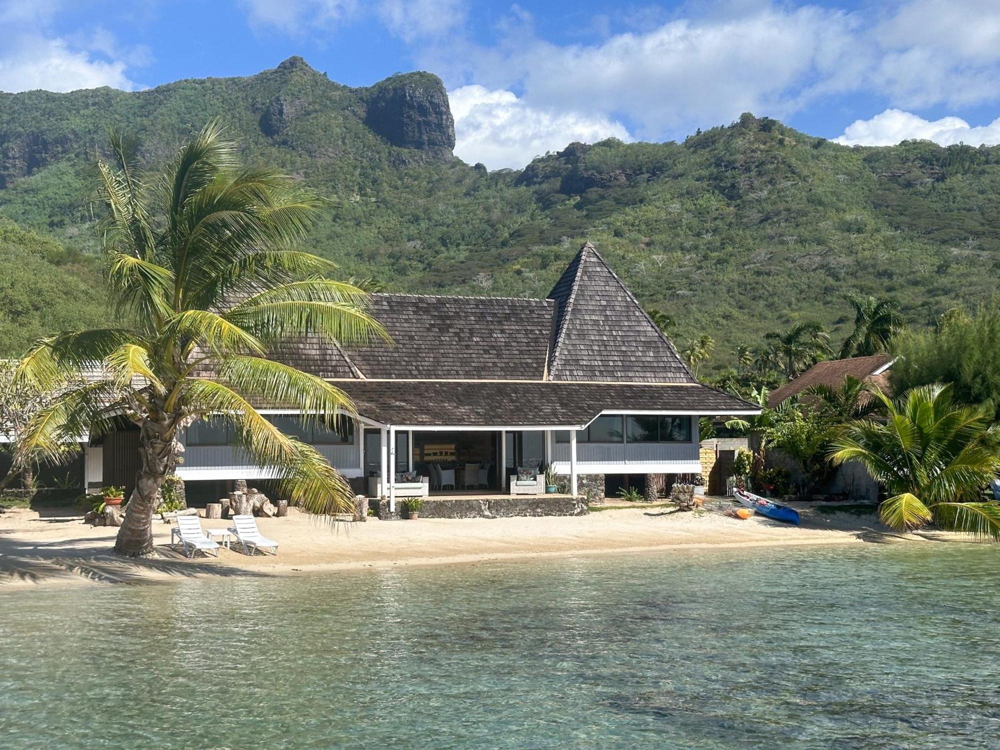 Вілла Chez Jay Moorea Beach House Maharepa  Екстер'єр фото